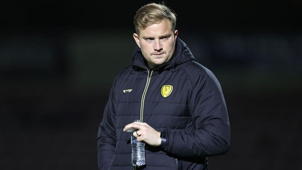 Burton interim head coach Tom Hounsell 