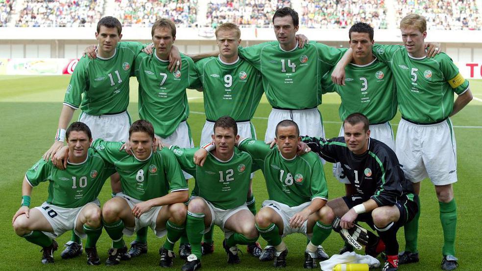 Republic of Ireland went on to reach the last 16 at the 2002 World Cup