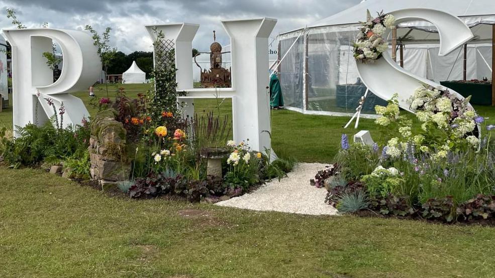 RHS letters at Tatton Park in 2023