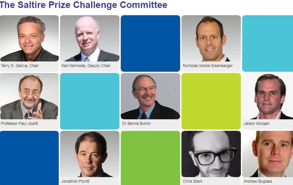 Saltire Prize Challenge Committee screen grab