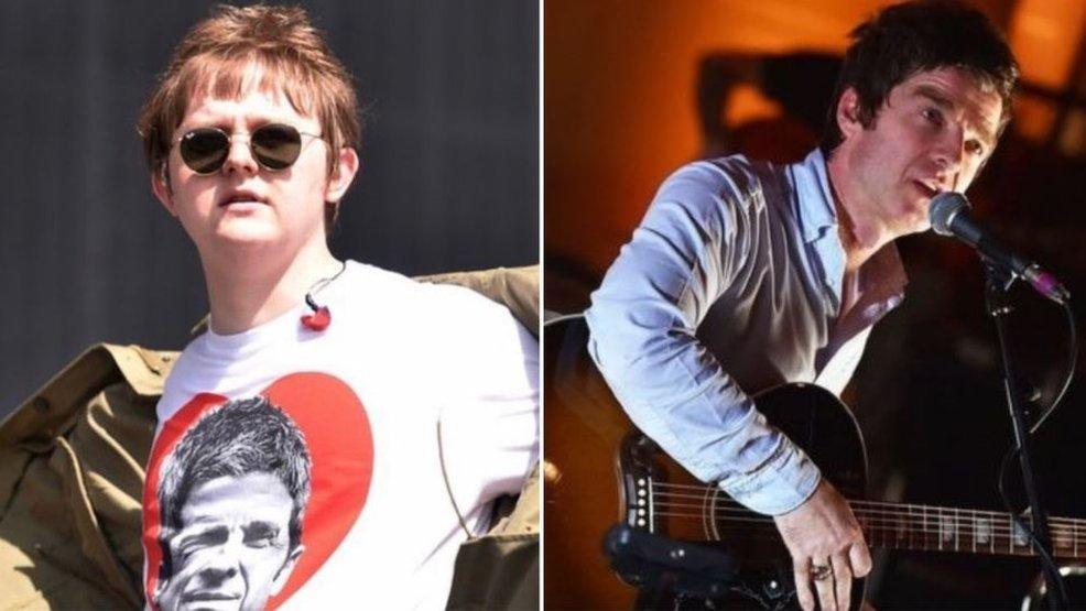 Noel Gallagher and Lewis Capaldi