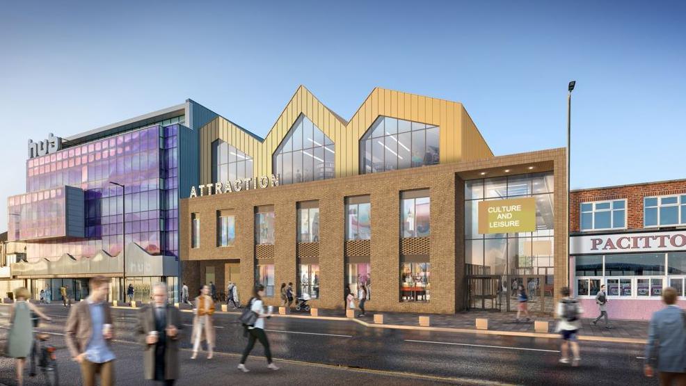 Artist's impression of the new venue