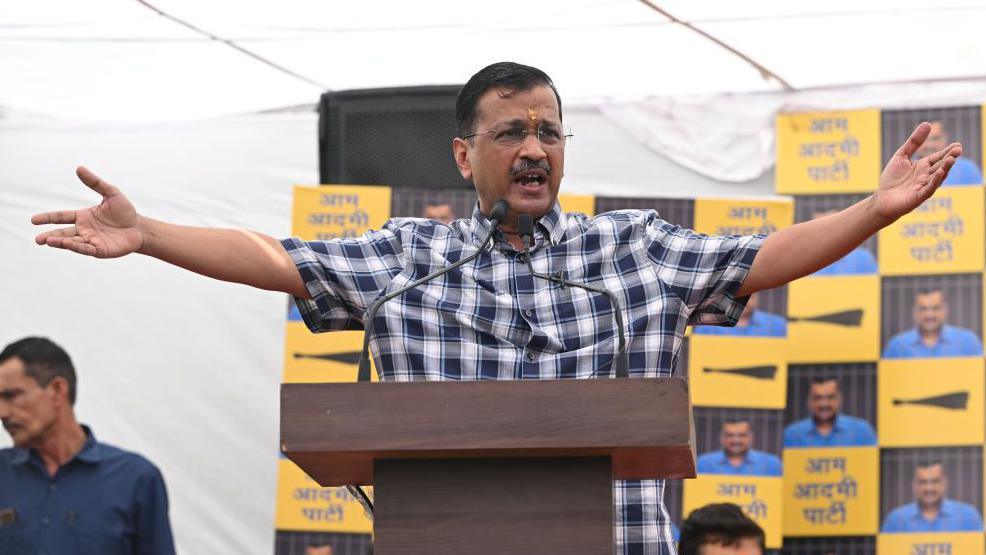 Delhi chief minister Arvind Kejriwal was jailed in March over corruption charges