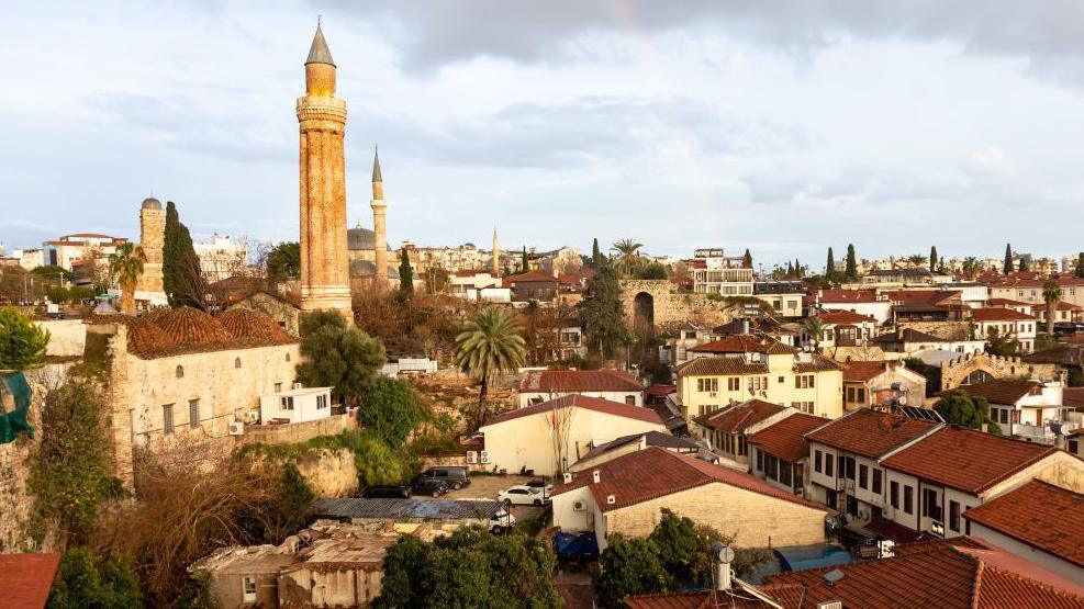 A view over the city of Antalya