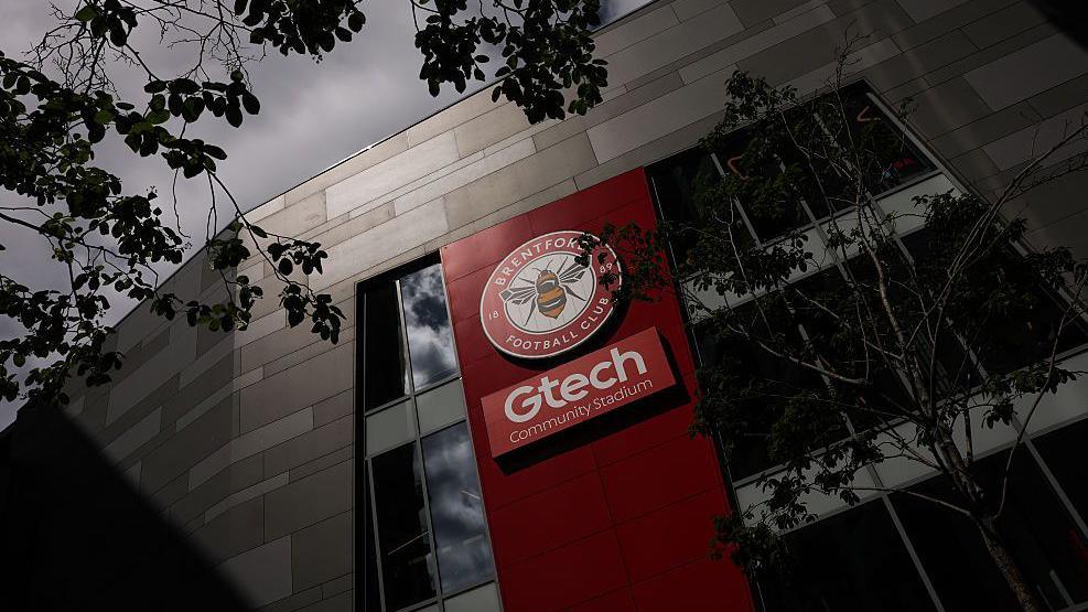 General view outside Gtech Stadium