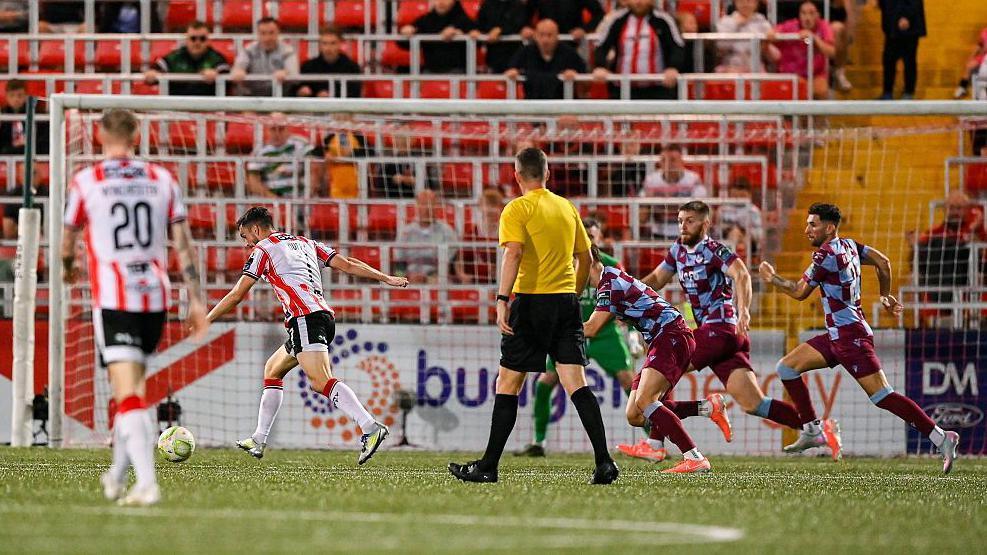Michael Duffy scores