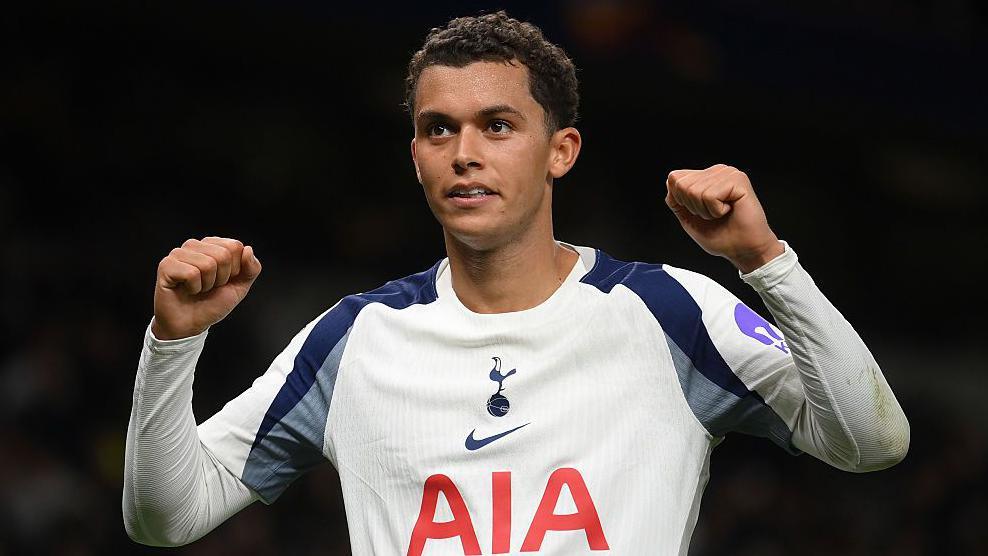 Brennan Johnson celebrates