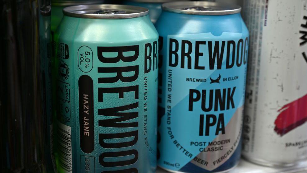 Brewdog cans