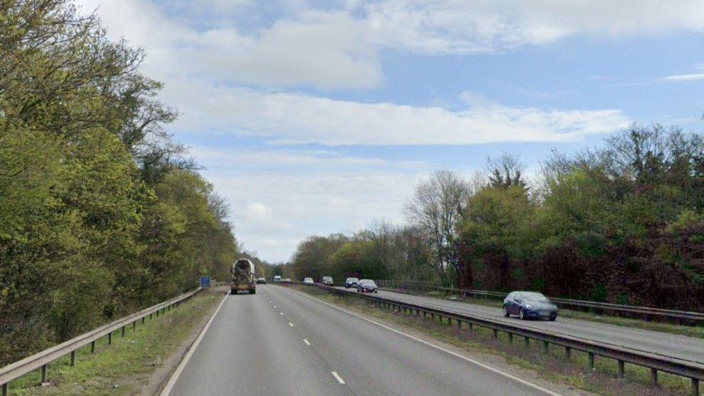 The A38 in Burton-upon-Trent