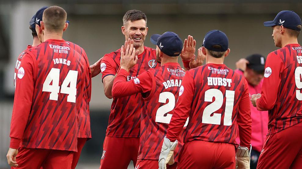 Lancashire Lightning are second in Vitality Blast North Group 