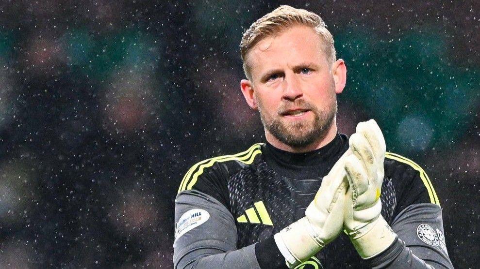 Celtic goalkeeper Kasper Schmeichel