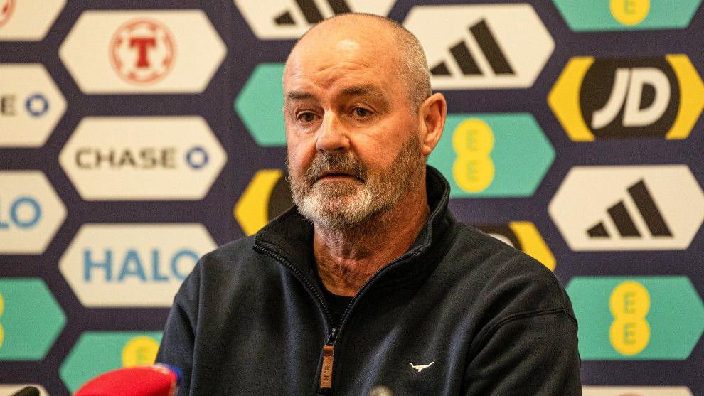 Scotland coach Steve Clarke