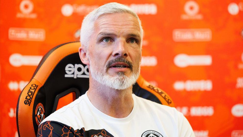 Dundee United manager Jim Goodwin