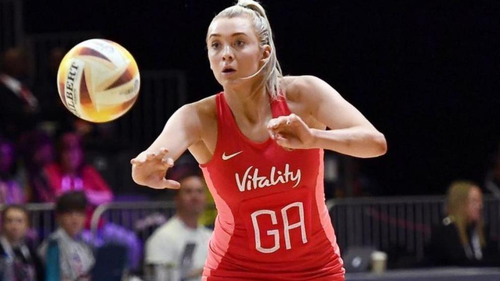 Netballer Helen Housby