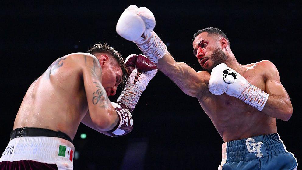 Galal Yafai misses a punch against Francisco Rodriguez Jr