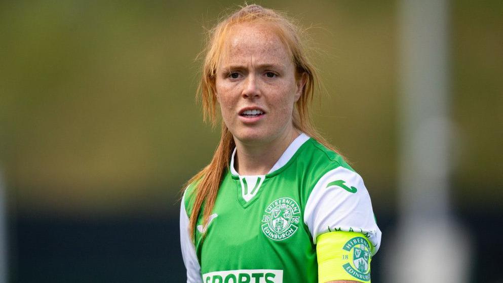 Ellis Notley netted her first Hibs goal since January 2024