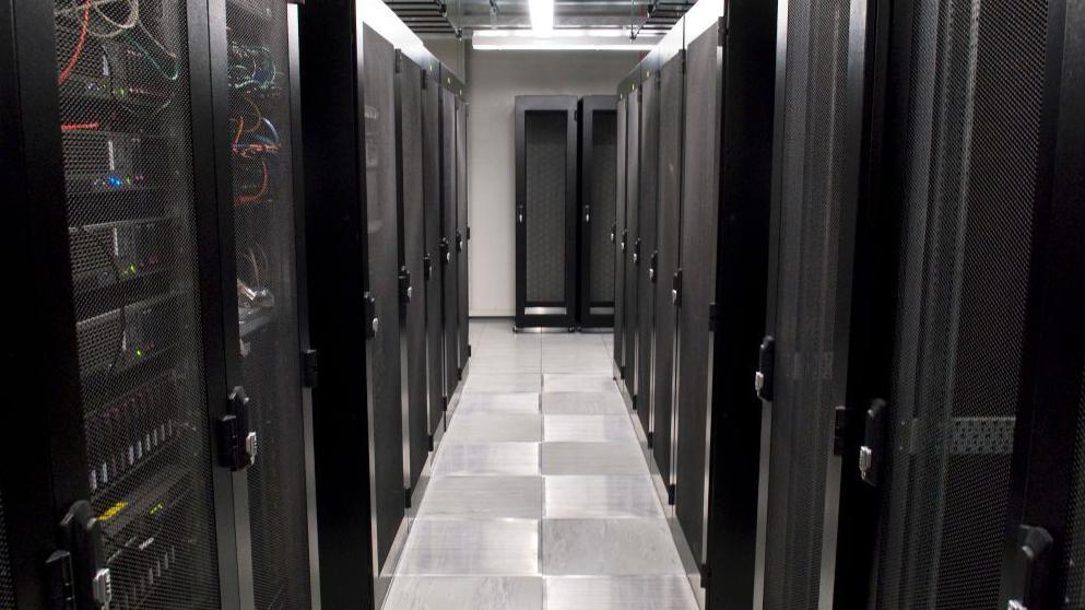 A generic image of racks of data servers