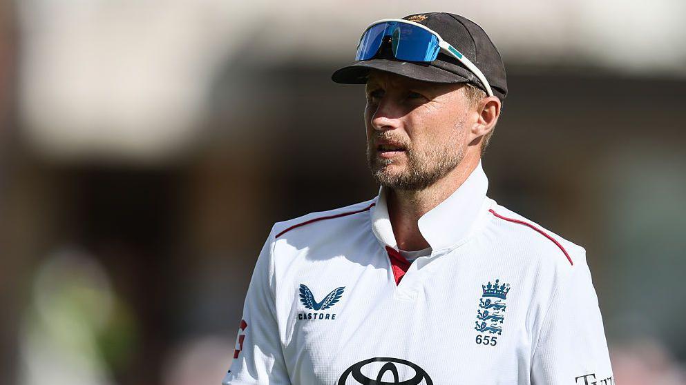 Joe Root playing for the England Test team