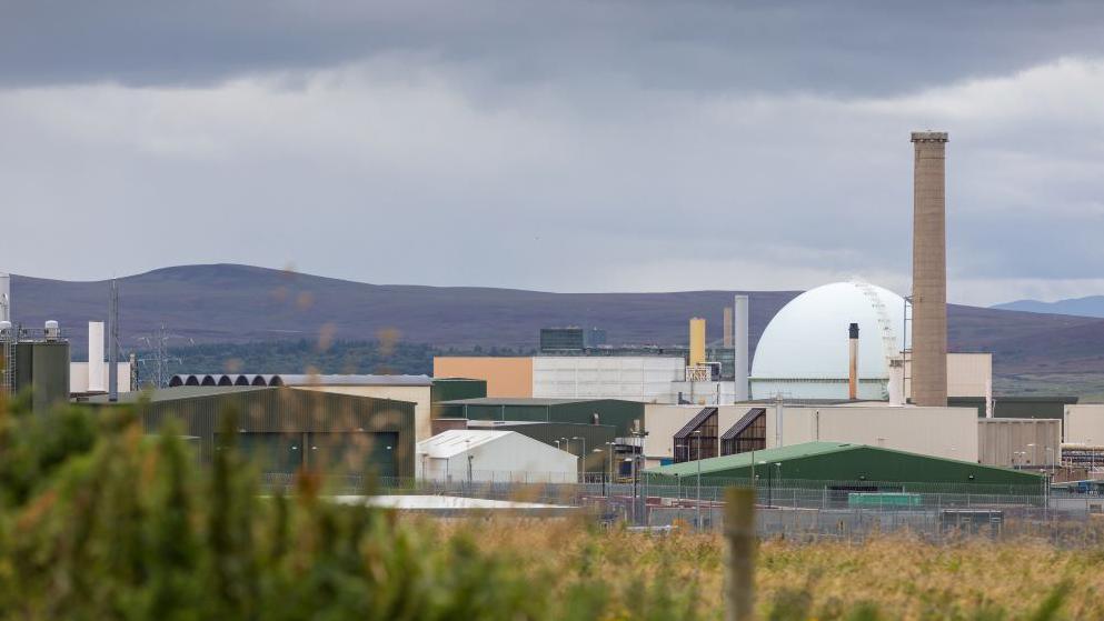 Buildings of the Dounreay nuclear power complex