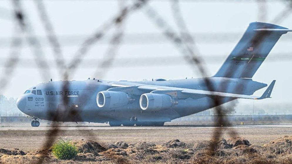 US military plane lands in Amritsar