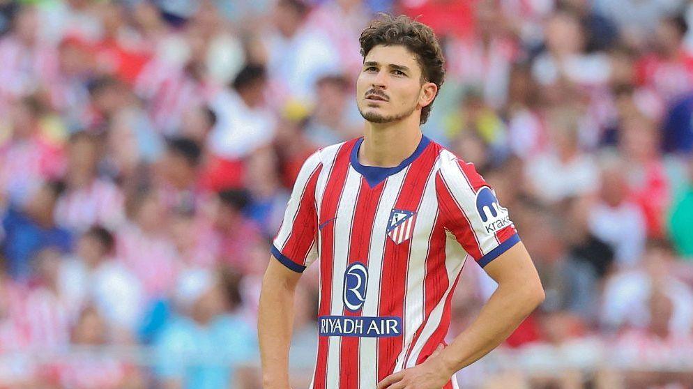Julian Alvarez in action for Atletico Madrid
