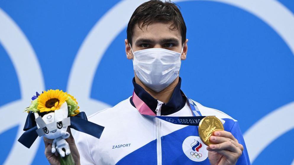 Russian swimmer Evgeny Rylov