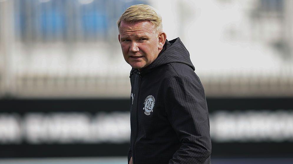 Fleetwood head coach Pete Wild 