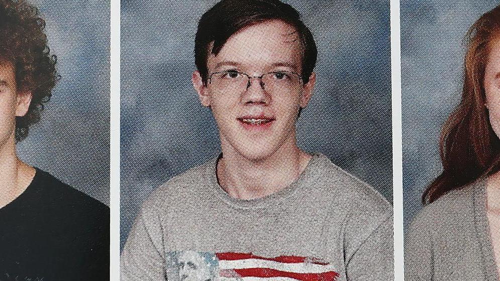 Matthew Thomas Crooks' yearbook photo