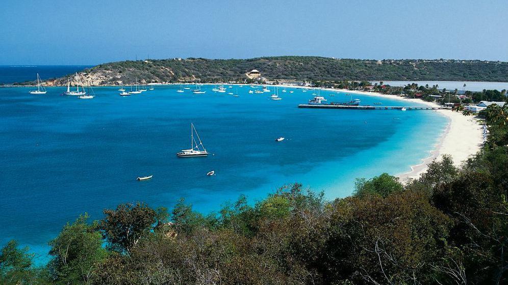 A beach in Anguilla