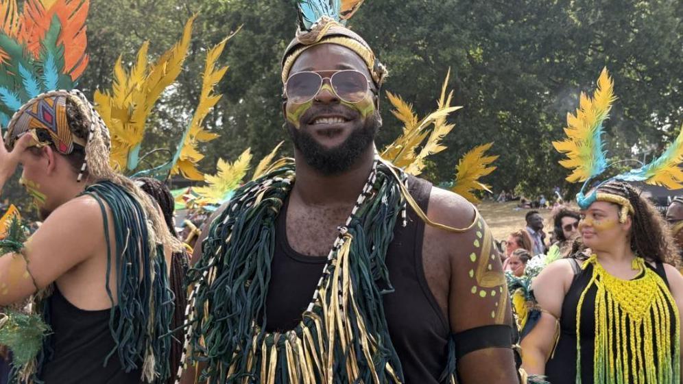 Dancer at Leeds Carnival 2025