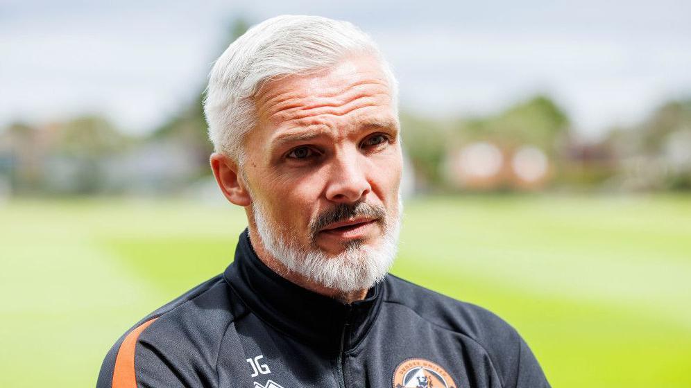 Dundee United manager Jim Goodwin