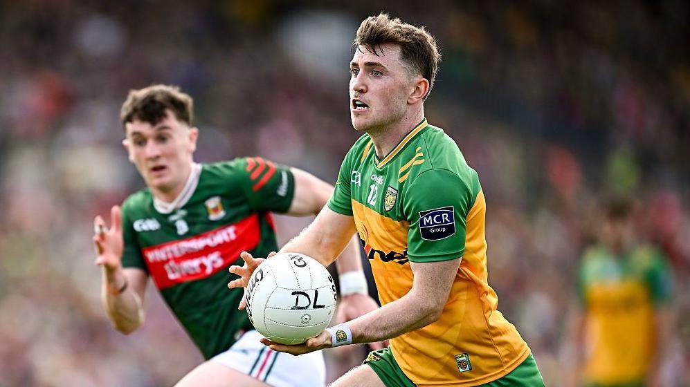 Donegal's Shane O'Donnell in action against Mayo on Sunday