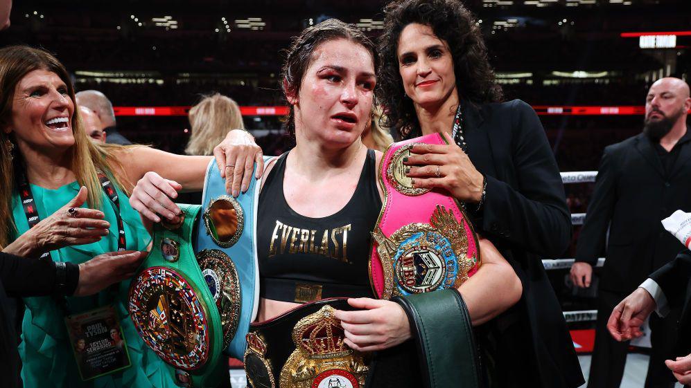 Katie Taylor GAA 'can't see' bout at Croke Park in 2025 BBC Sport