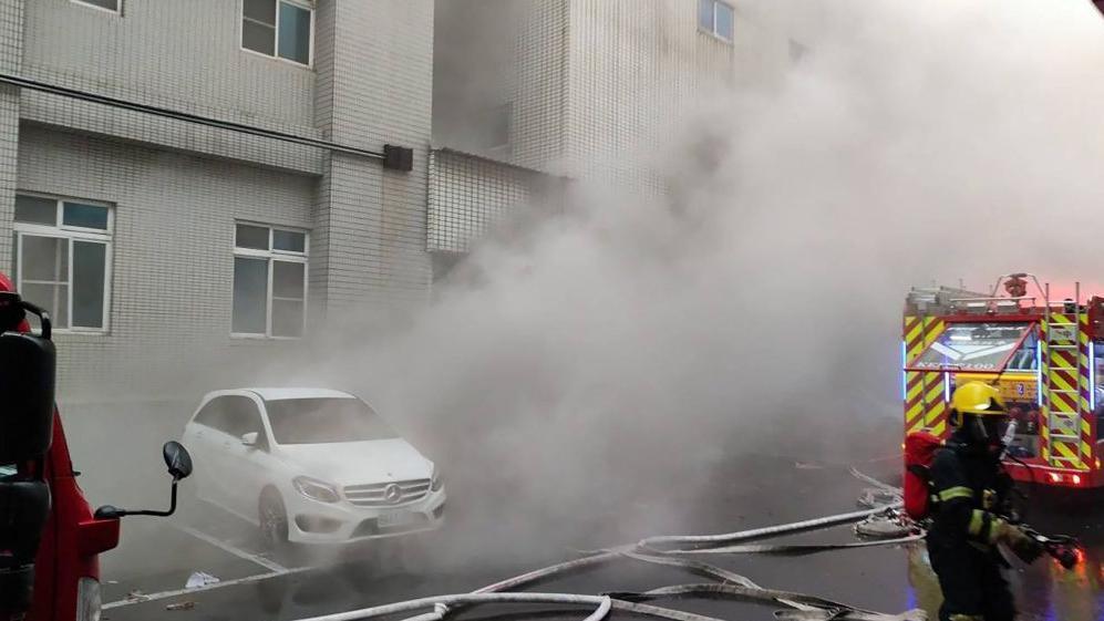 Taiwan Pingtung County Hospital fire