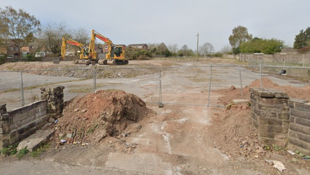 The former Meir Social And Sports Club site