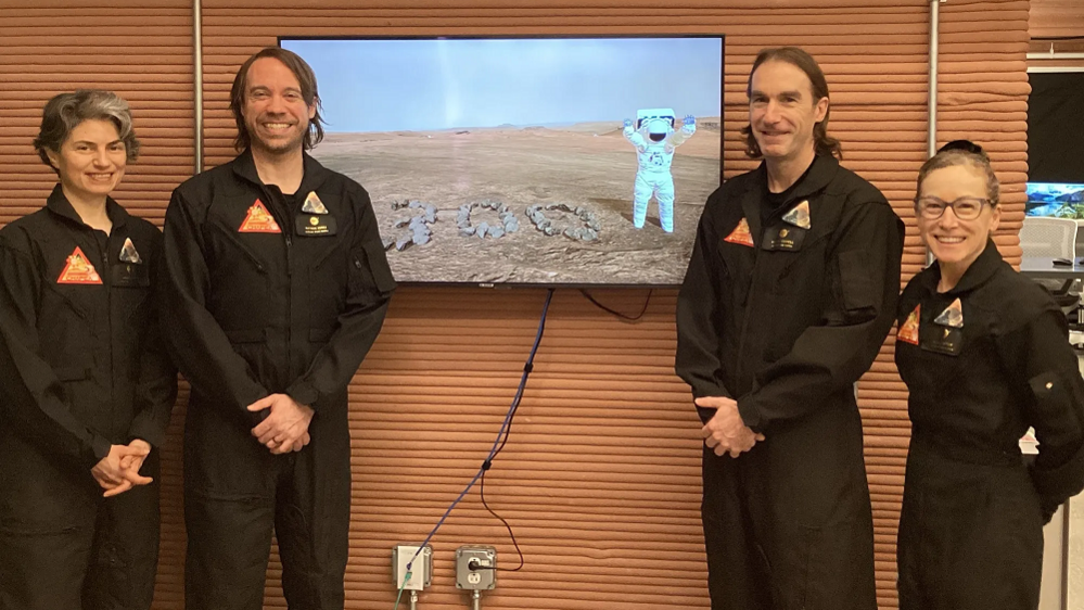 Nasa Mars Analog mission crew. 