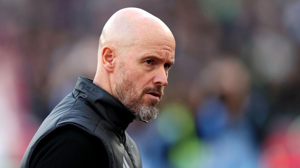 Erik ten Hag during his time as Manchester United manager