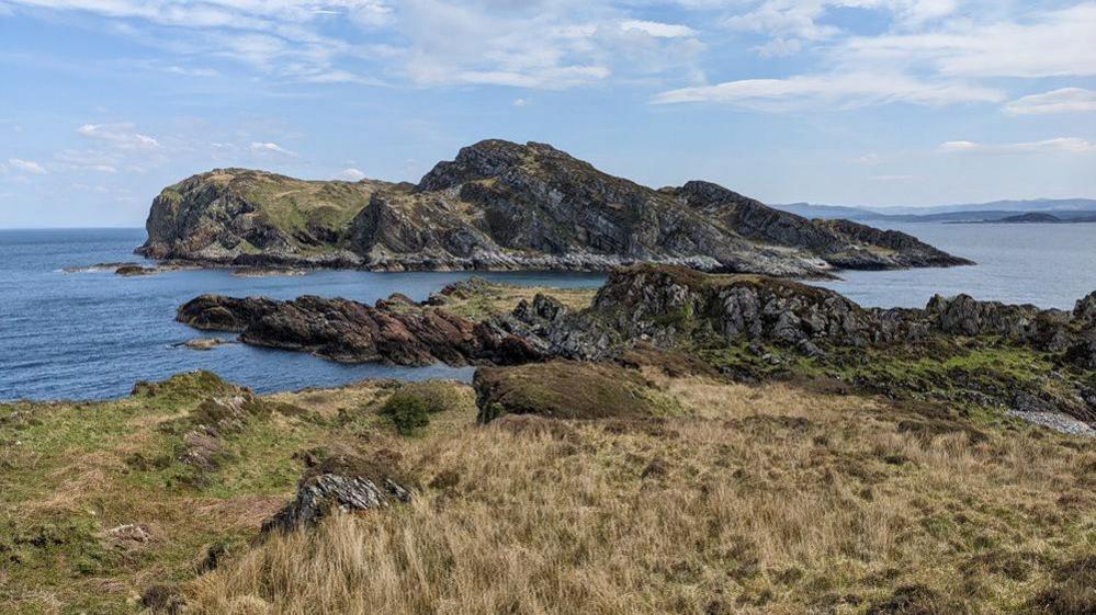 Grassy, craggy Gravellach Islands in West Scotland are evidence of how old earth is. 
