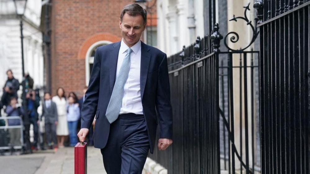 Jeremy Hunt in Downing Street