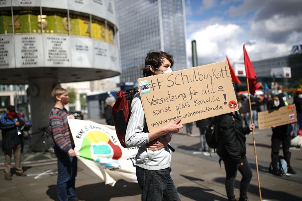 Protest in Berlin