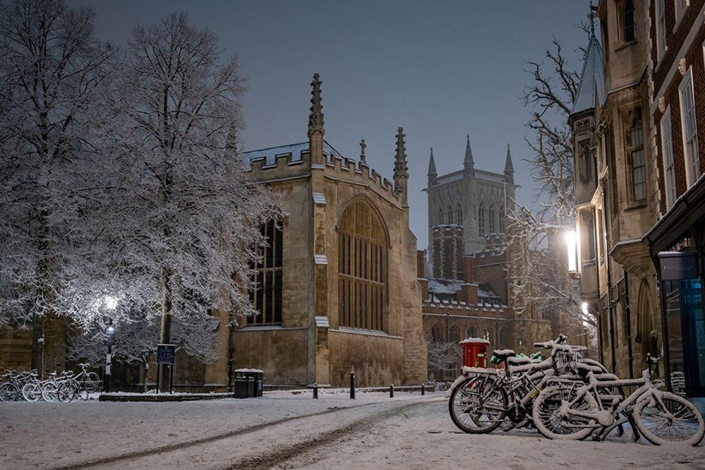 Snow in Cambridge