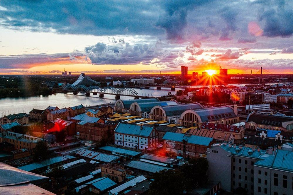 Skyline of Riga