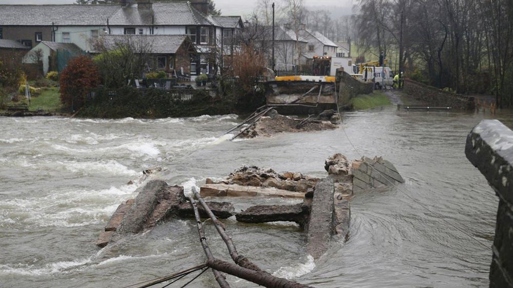 Pooley Bridge in Ullswater, Cumbria