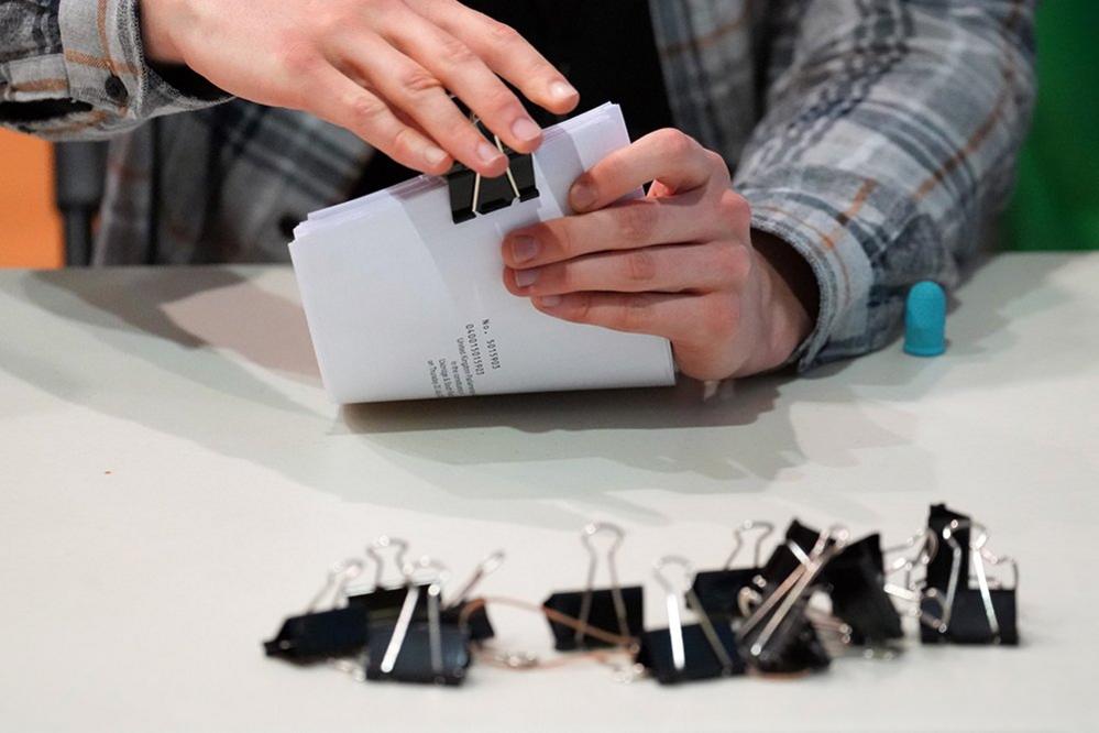 Ballots are counted in Uxbridge