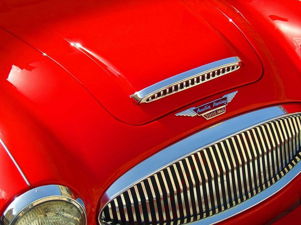 Austin Healey bonnet