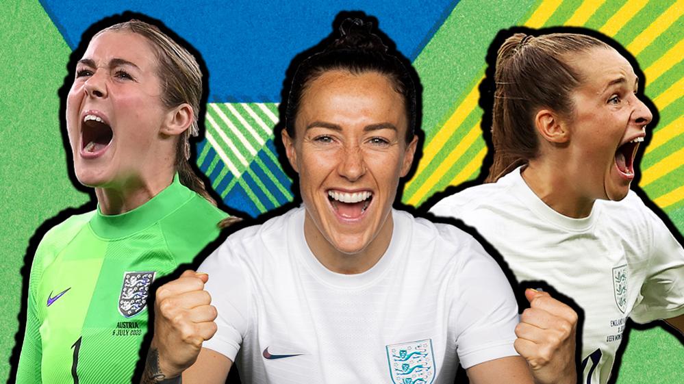 left to right, mary earps, lucy bronze, ella toone