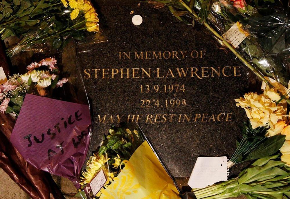 Stephen Lawrence memorial stone