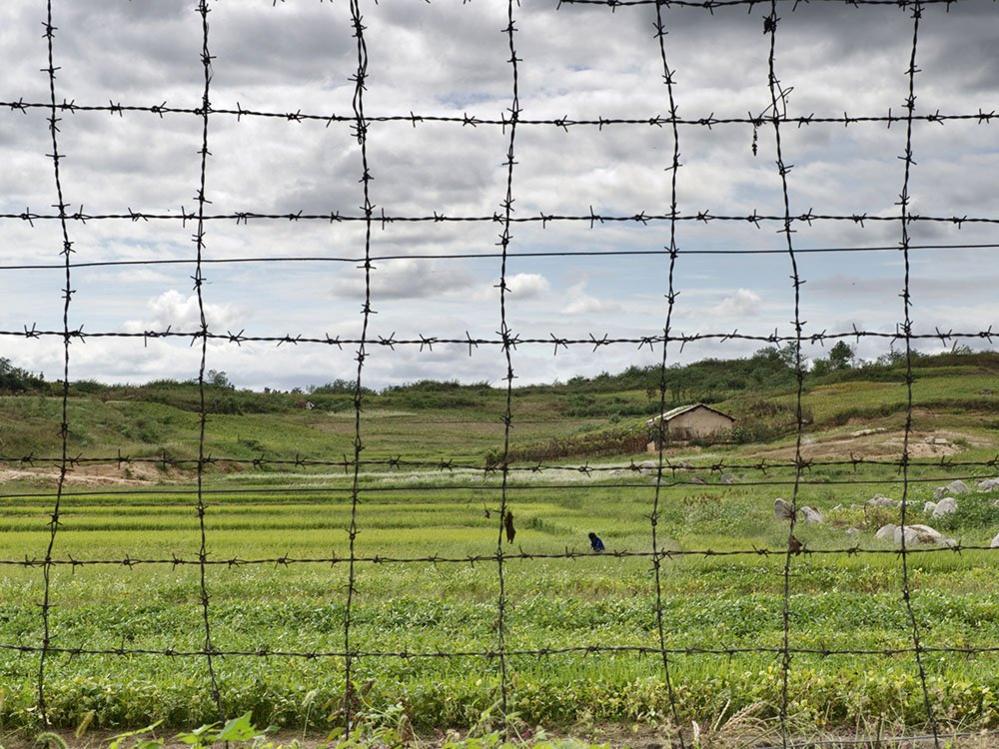 North Korea de-militarized zone