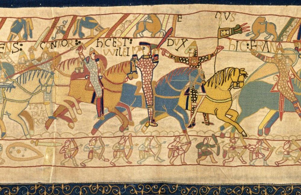 Bayeux Tapestry replica at Reading Museum