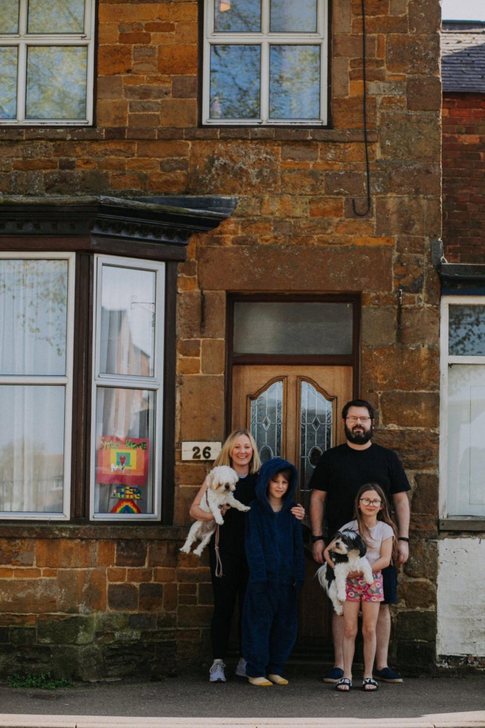 Gemma Lynch with her family